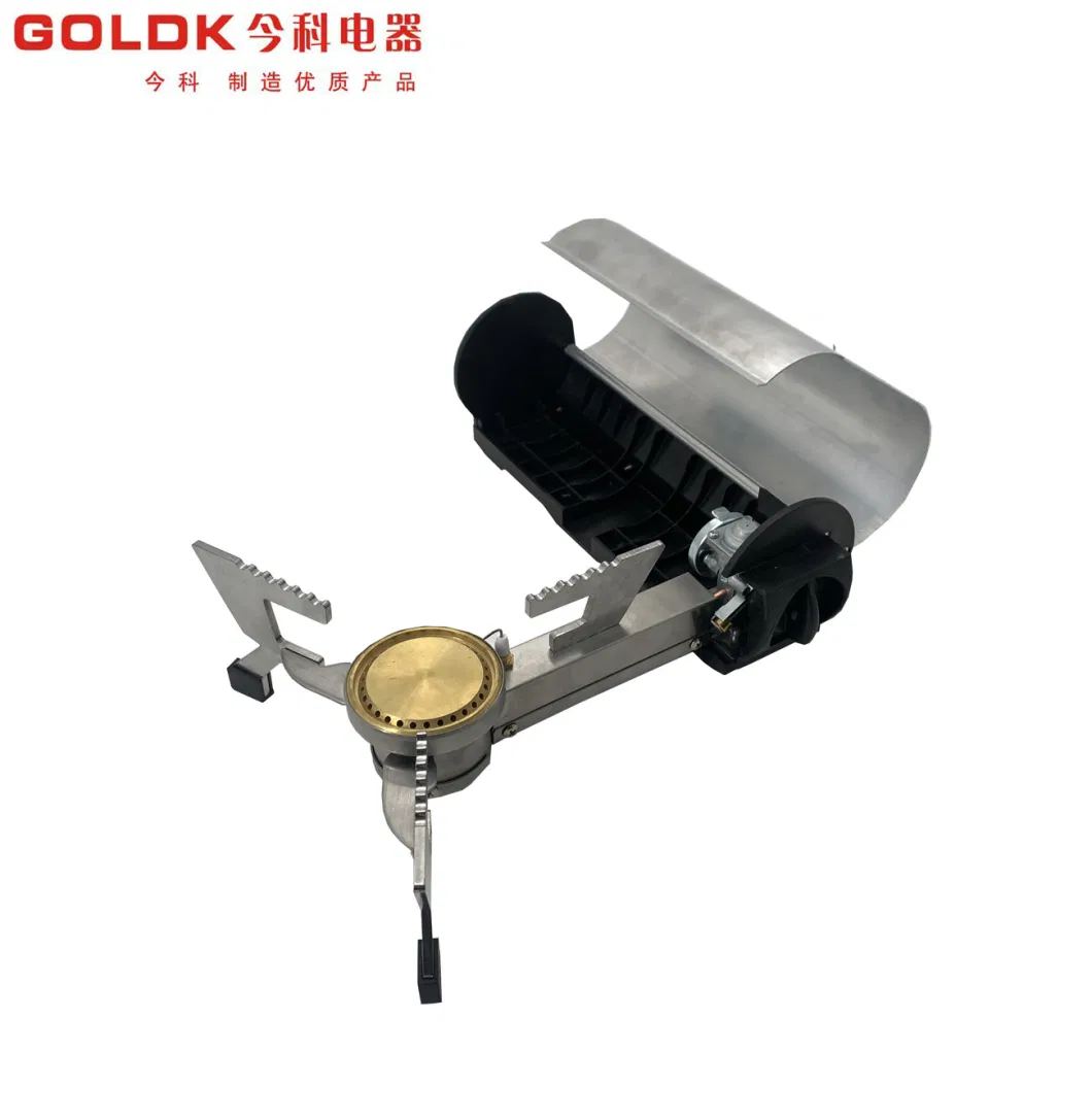 Goldk Gk-GS-060 Mini Camping Portable Foldable Cassette Butane Gas Stove